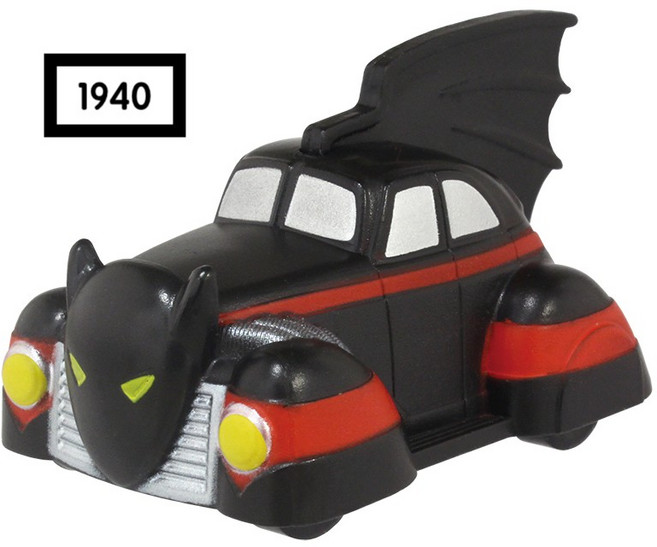 T-ARTS 蝙蝠俠造型回力車 (1940 Bob Kane Batmobile), 1個, 1940BobCaneBatmobile