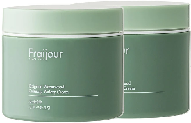 프레쥬 오리지날 허브 자연약쑥 진정 수분크림, 100ml, 2개 - 쿠팡