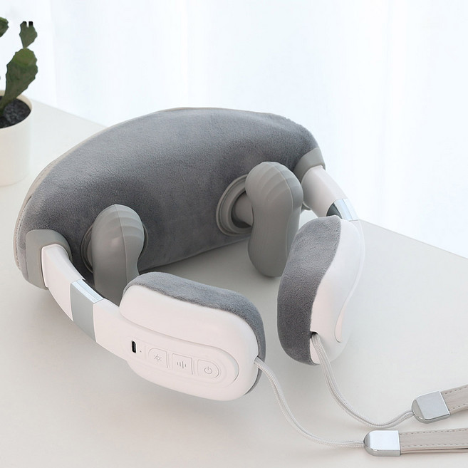 [1+1] 파워플라이 힐링넥 목어깨 마사지기 온열 찜질 롤링 무선 안마기 SH-20N