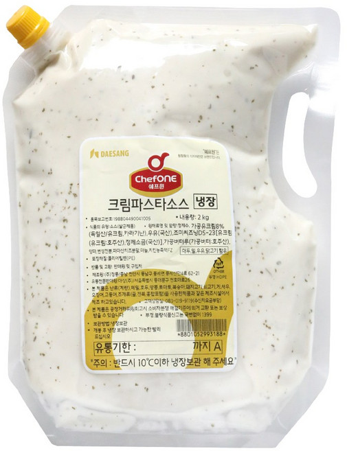 쉐프원 크림파스타소스 2kg, 3개