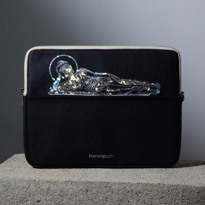 이북리더기 태블릿 노트북 와불 파우치 e북리더기 전자책 크레마 페블 아이패드 미니 파우치 케이스, 1개, 와불파우치-블루/Blue