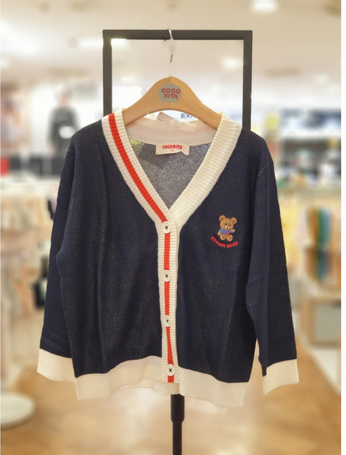 코코리따 아동가디건70% 아동캐릭터가디건 네이비 포인트 가디건 CECK242E3 동수원