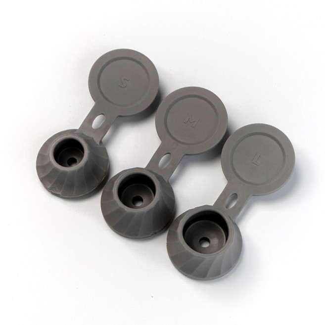 뒤집어쓰는 거꾸로캡 로션뚜껑 실리콘마개, 그레이S-1개