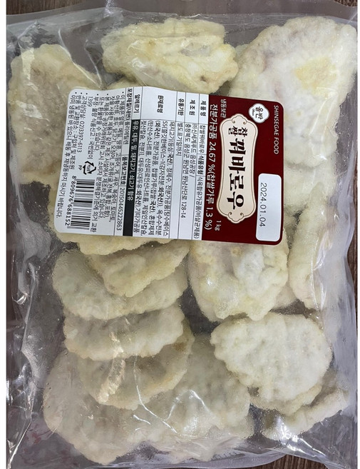 신세계푸드 올반 찹쌀 꿔바로우 1kg, 1개