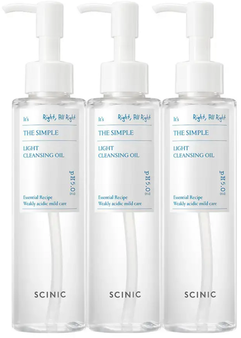 싸이닉 더 심플 라이트 클렌징 오일 150ml 3개
