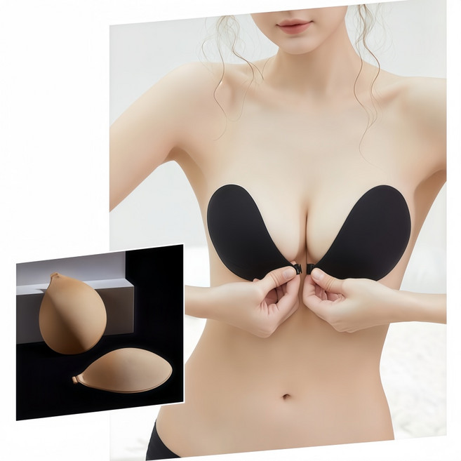 22GTP 누드브라 1+1 웨딩 누브라 오프숄더 브라 접착식 누브라 실리콘 누브라