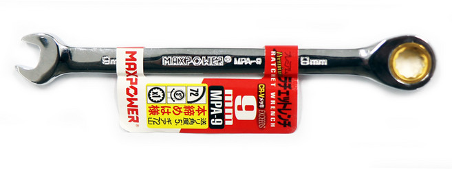 상명툴 맥스파워 라쳇 기어렌치, MPA-9 9mm, 1개