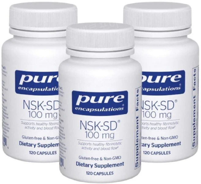 퓨어인캡슐레이션 NSK-SD 나토키나아제 나토키나제 100mg 120캡슐 3개, 360정, 1세트 - 쿠팡