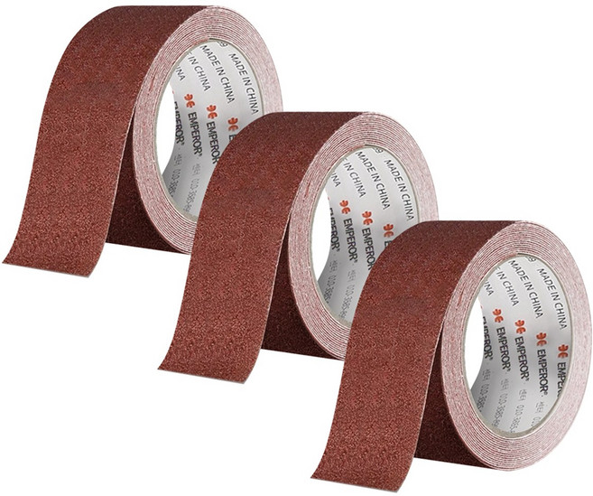 미끄럼방지 테이프 논슬립 계단 바닥 사포 다용도, 3개