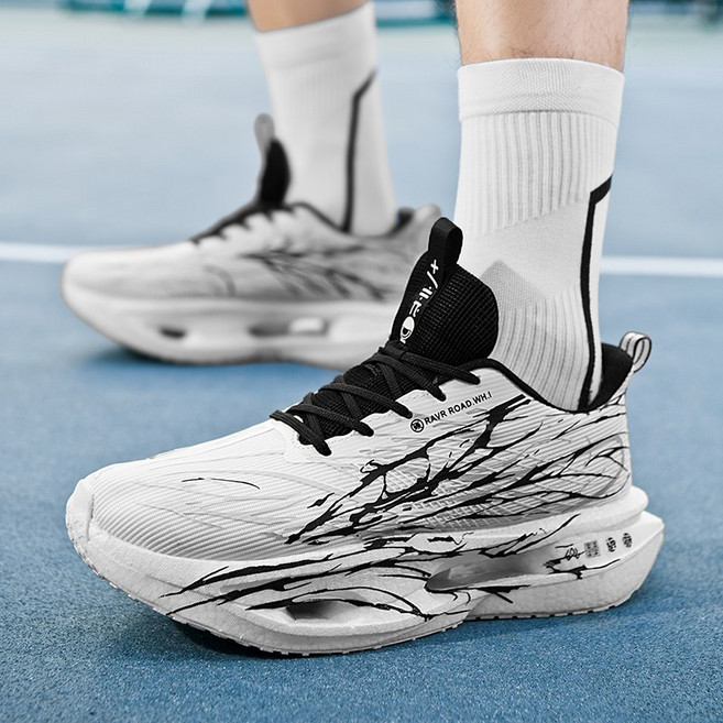 스노우드림 야간 런닝화 충격 흡수 카본 플레이트 운동화 형광런닝화