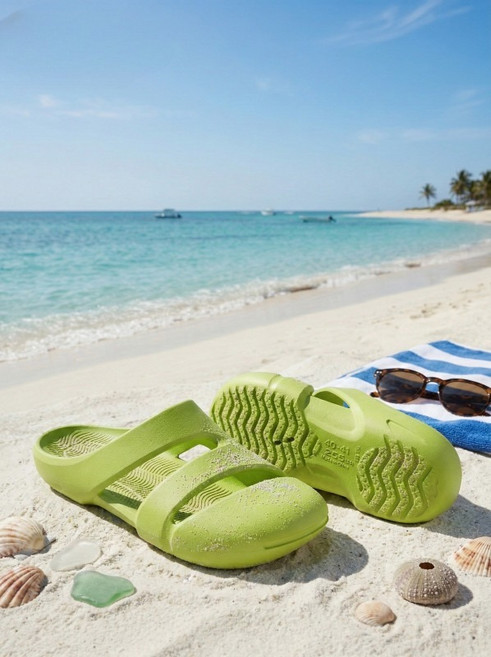 남성 여름 스포츠 슬리퍼 미끄럼방지 비치슈즈 야외 샌들 실내외 활용