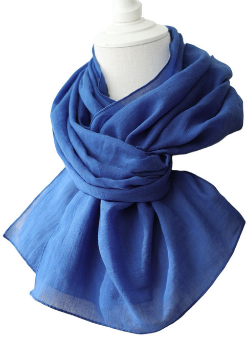 메리앤유 심플 직사각 무지 롱 스카프 머플러 국산