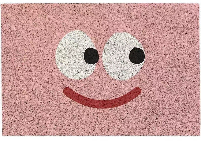 탑우 예쁜 인테리어 현관 베란다 발매트, 너를봐 핑크, 1개