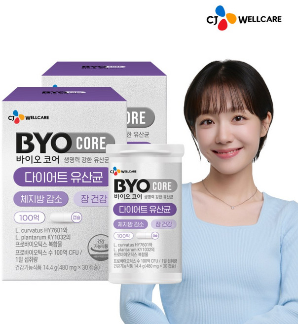 BYO 다이어트 유산균, 30정, 2개