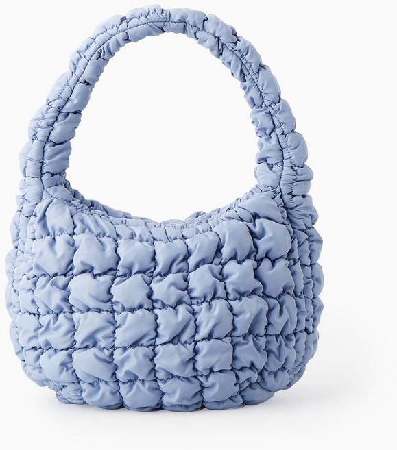 코스 COS 정품 미니 초미니 오버사이즈 구름백 퀼팅백 퀼티드 패딩 백숄더백 제니 가방+코스 종이 쇼핑백