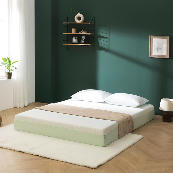 지누스 라돈테스트 기준충족 그린티 플러스 메모리폼 매트리스