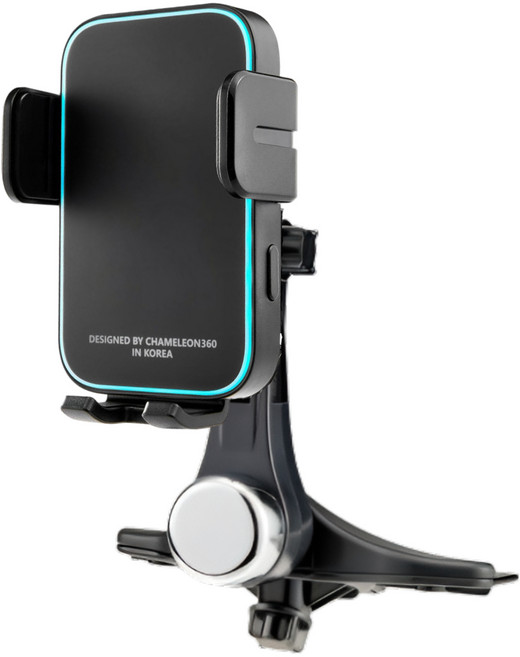 카멜레온360 차량용 핸드폰 고속 무선 충전 거치대 JOY-Z CD타입