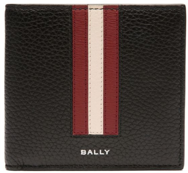 발리 로고 스탬프 가죽 지갑