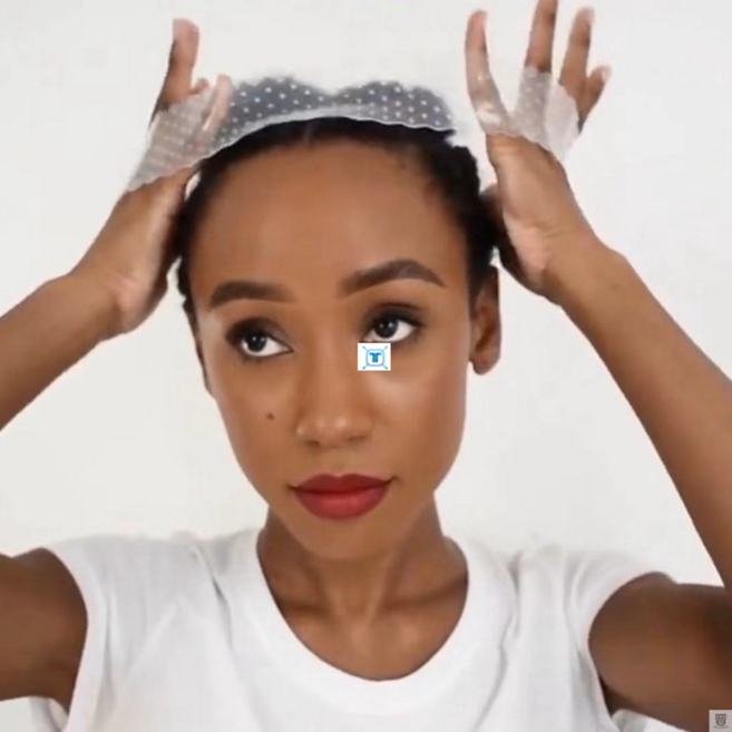 1/2구성 논슬립 가발 머리 고정 밴드 실리콘 헤어 미끄럼 방지 요가 필라테스, 화이트, 1개