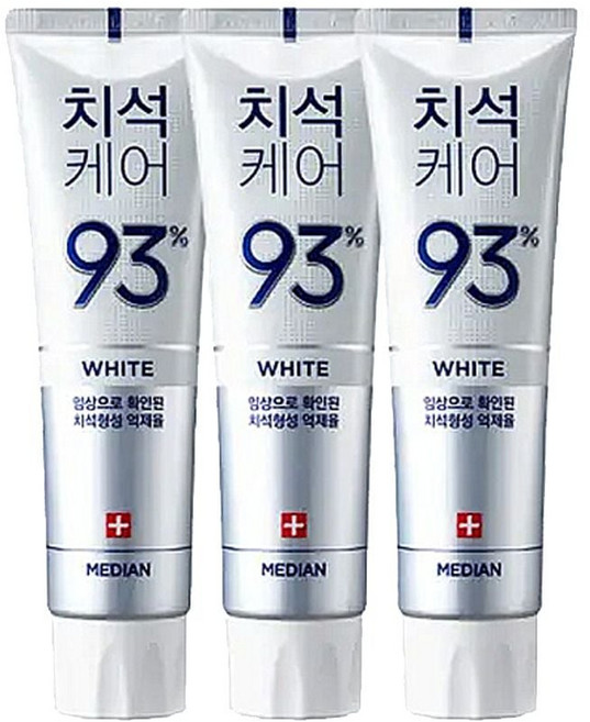 메디안 치석케어 미백 치약 120g 3개입 _20260201EA