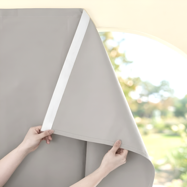 머스트킵 99% 듀얼 텍스쳐 붙이는 암막커튼