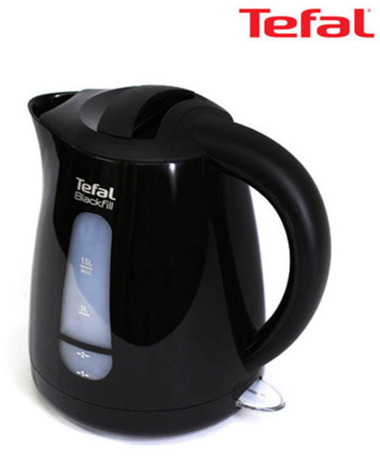 테팔 블랙필 전기포트 무선주전자 KO2998, FF, 자동 전원 차단 스위치, 1.5L