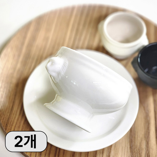 호레카 NB 어니언 스프볼 디저트볼 요거트볼, 화이트, 2개, 소(만수210ml)