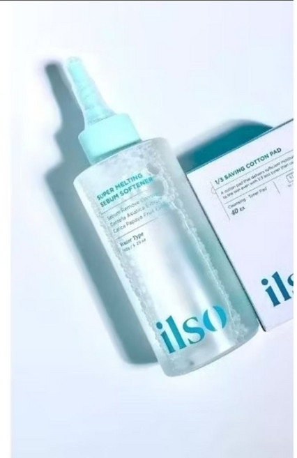 ilso 黑頭導出精華, 1組, 黑頭水+化妝棉套盒150m50ml, 1入