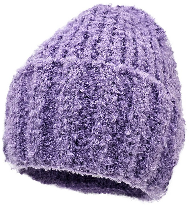 테디 골지 비니 겨울 여성 남성 부클 방한 캐주얼 모자