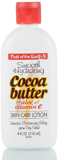 Fruit of the Earth Cocoa Butter Lotion 4 oz, 1개, 118ml - 쿠팡