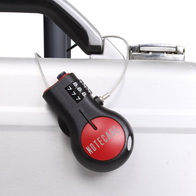 노트케이스 75CM 롱 와이어 3다이얼 캐리어 자물쇠 자동줄감김 델타 32 간편형 2개