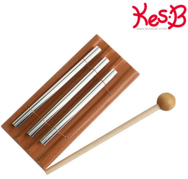 [캐스B] 맑은소리 도레미 차임벨(2067) 유아 키즈 윈드벨 멜로디악기 음악교구, 상세 설명 참조, 1개