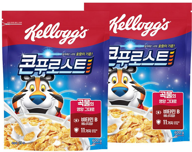 콘푸로스트 시리얼, 600g, 2개