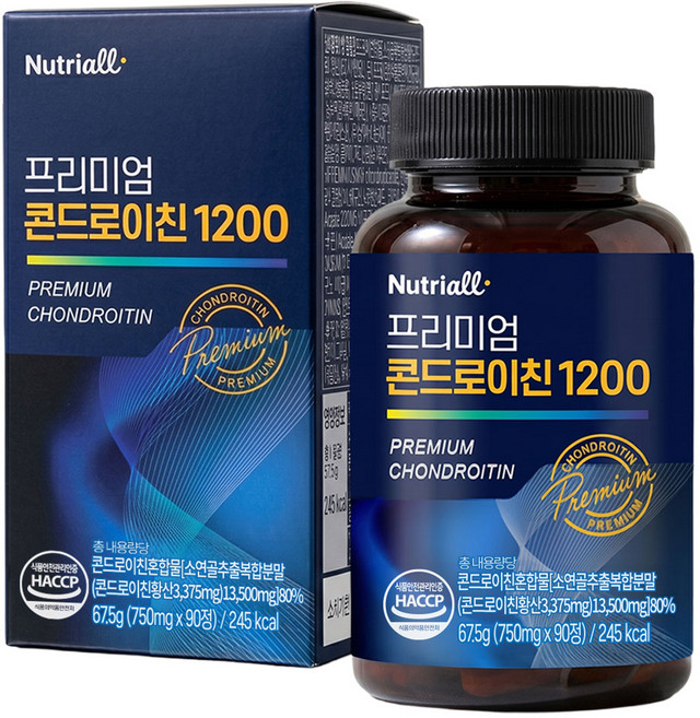 소연골 콘드로이친 1200 식약청 HACCP 인증 3개월분, 1개, 90정