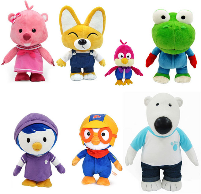 [미미월드] 뽀로로 인형 패티/에디/포비/크롱/해리/루피/포비 7종1택 인형, 해리 봉제, 1개