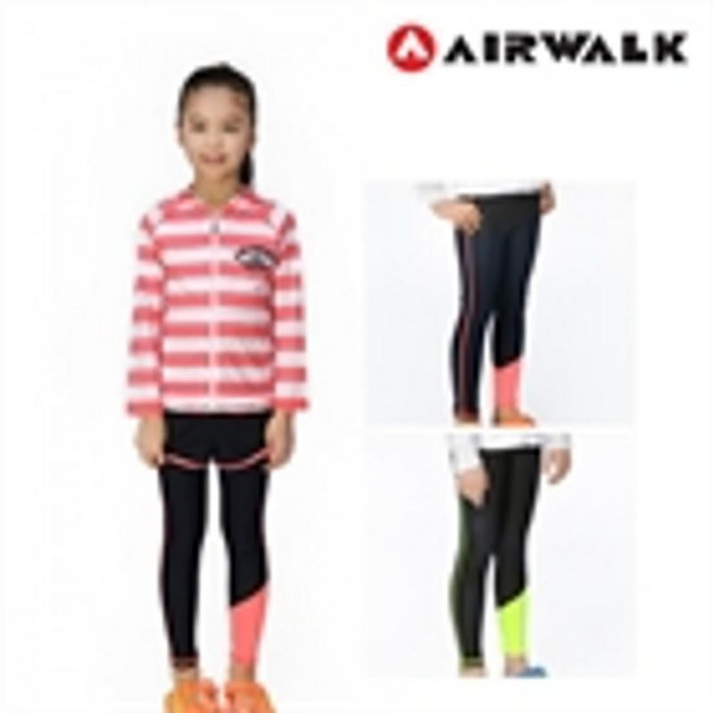 에어워크 아동래쉬가드 아쿠아레깅스 YAWe4401 워터레깅스아동레깅스