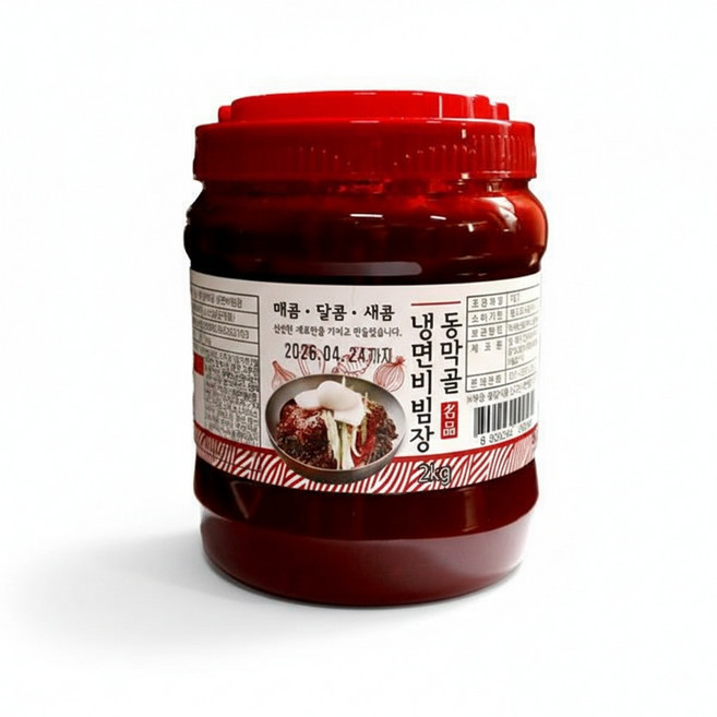 동막골 냉면 비빔장 2kg 6개