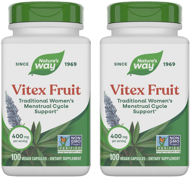 네이쳐스웨이 바이텍스 프루트 400mg 베지테리안 캡슐, 100정, 2개