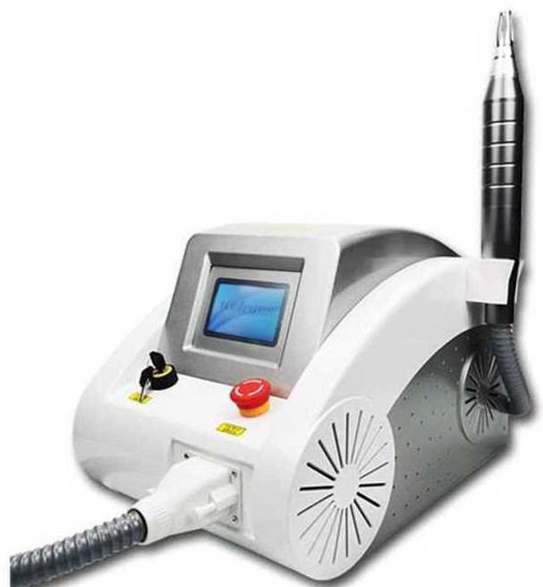 비침습적 타투 제거기 물 없는 눈썹 문신 없애는 기계, 상세페이지 참고, 업그레이드형 4헤드 무신 제거기