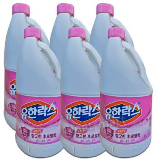 유한락스 후로랄 2L x 6개 /1BOX 향락스