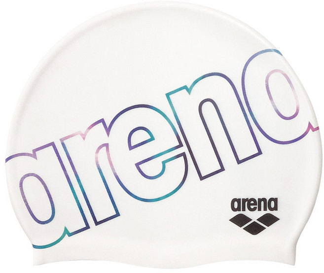아레나 수모 A6AC1AC15 미스티레이 실리콘 수영모자, 1개, WHT