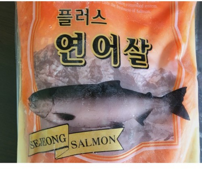 [생푸드] 코호연어 1kg(칠레산)(첨연어)(냉동)(연어살), 1개