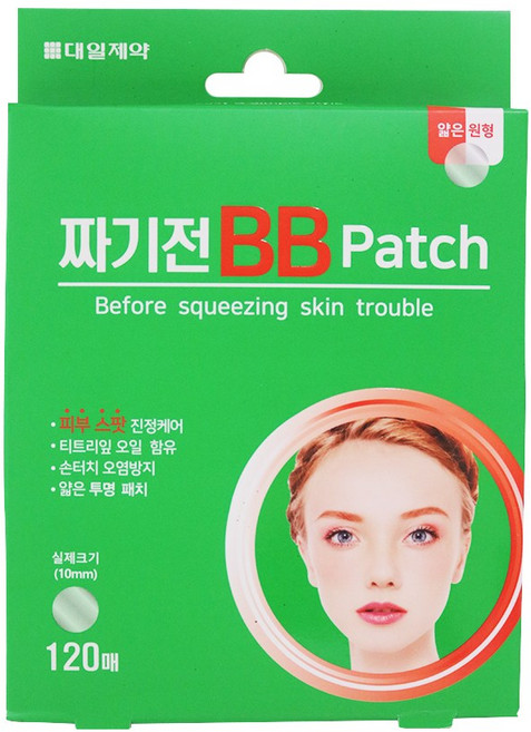 대일제약 짜기전 비비패치 120구, 1개, 120개입