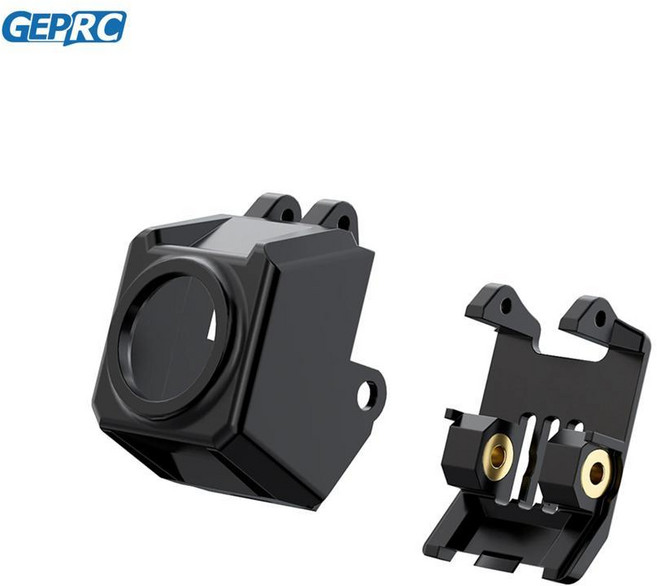 에어 유닛 카메라 모듈 하우징 키트 드론 섬유 프레임 부품, 1개, 선택: 기본