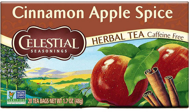 selective 일본직구 천상 계피 사과 향신료 차 티백 20개