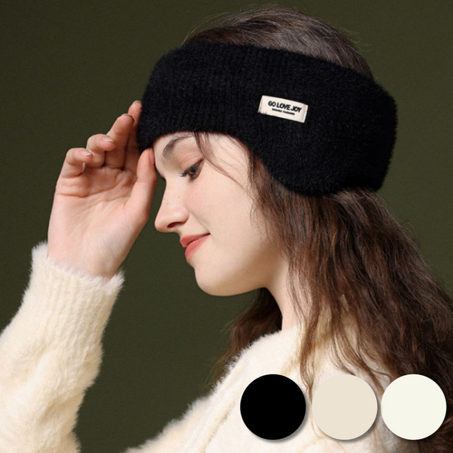앙고라 방한 이어머프 헤드워머 귀마개 귀덮개 귀도리 캡 헤어밴드