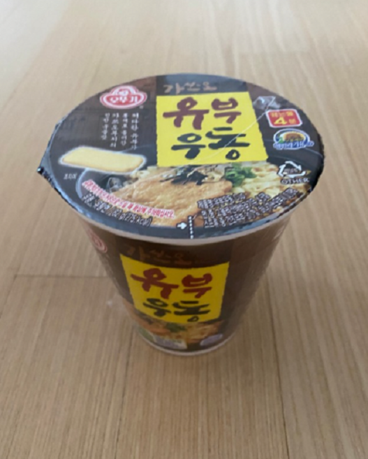 오뚜기 유부우동, 62g, 53개