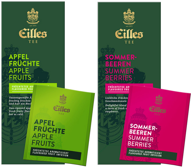 아일레스 애플티+썸머베리 2팩 셋트, 2.5g, 2박스, 25개입