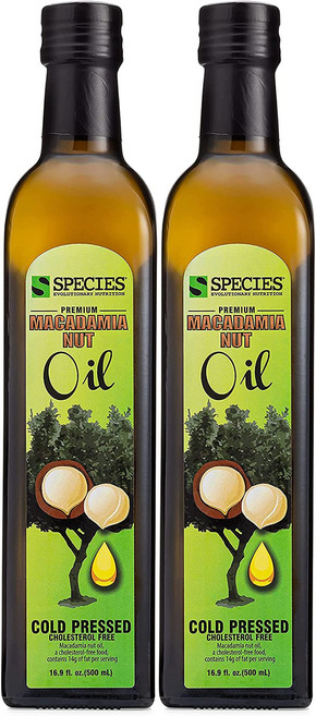 스피시즈 뉴트리션 마카다미아 너트 오일 볶음 요리를 위한 Species Nutrition Macadamia Nut Oil Healthy Cooking Oil for Stir, 1개