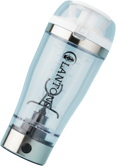 랜턴스 원터치 믹서 믹스 텀블러 충전식 휴대용 자동쉐이커, 화이트, 1개